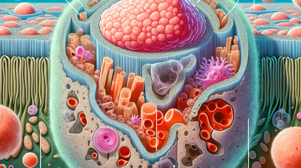 A-medical-illustration-showing-the-concept-of-Lysosomal-Storage-Disorders-with-a-focus-on-the-cellular-level.