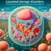 A-medical-illustration-showing-the-concept-of-Lysosomal-Storage-Disorders-with-a-focus-on-the-cellular-level.